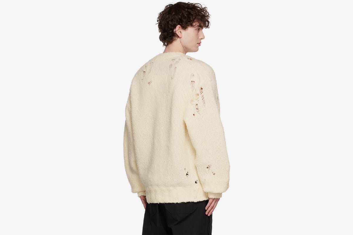 marni distressed sweater